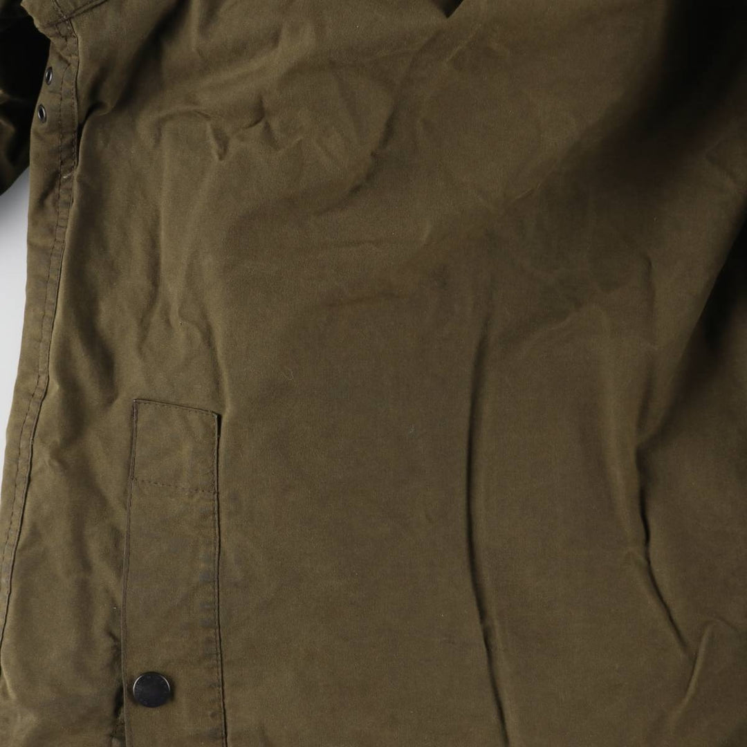 00s~ Barbour Classic Bedale 3 Warrant Waxed Cotton Oiled Jacket Made in England C46 Men's S equivalent /eaa515208