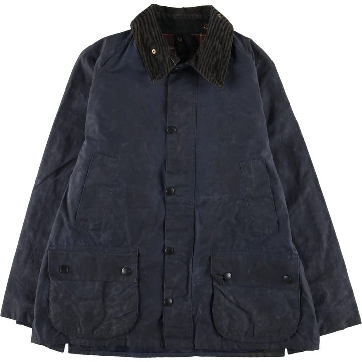 90'S Barbour Old 3 Warrant BEDALE Waxed Cotton Oiled Jacket Made in England C40 Men's M Size Vintage/eaa515211