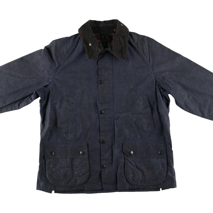 90'S Barbour Old 3 Warrant BEDALE Waxed Cotton Oiled Jacket Made in England C40 Men's M Size Vintage/eaa515211