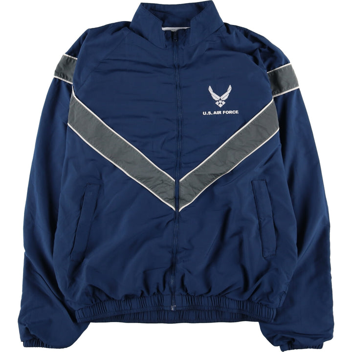 Genuine US military USAIR FORCE PTU training jacket windbreaker made in USA SMALL/LONG equivalent to men's S /eaa515232