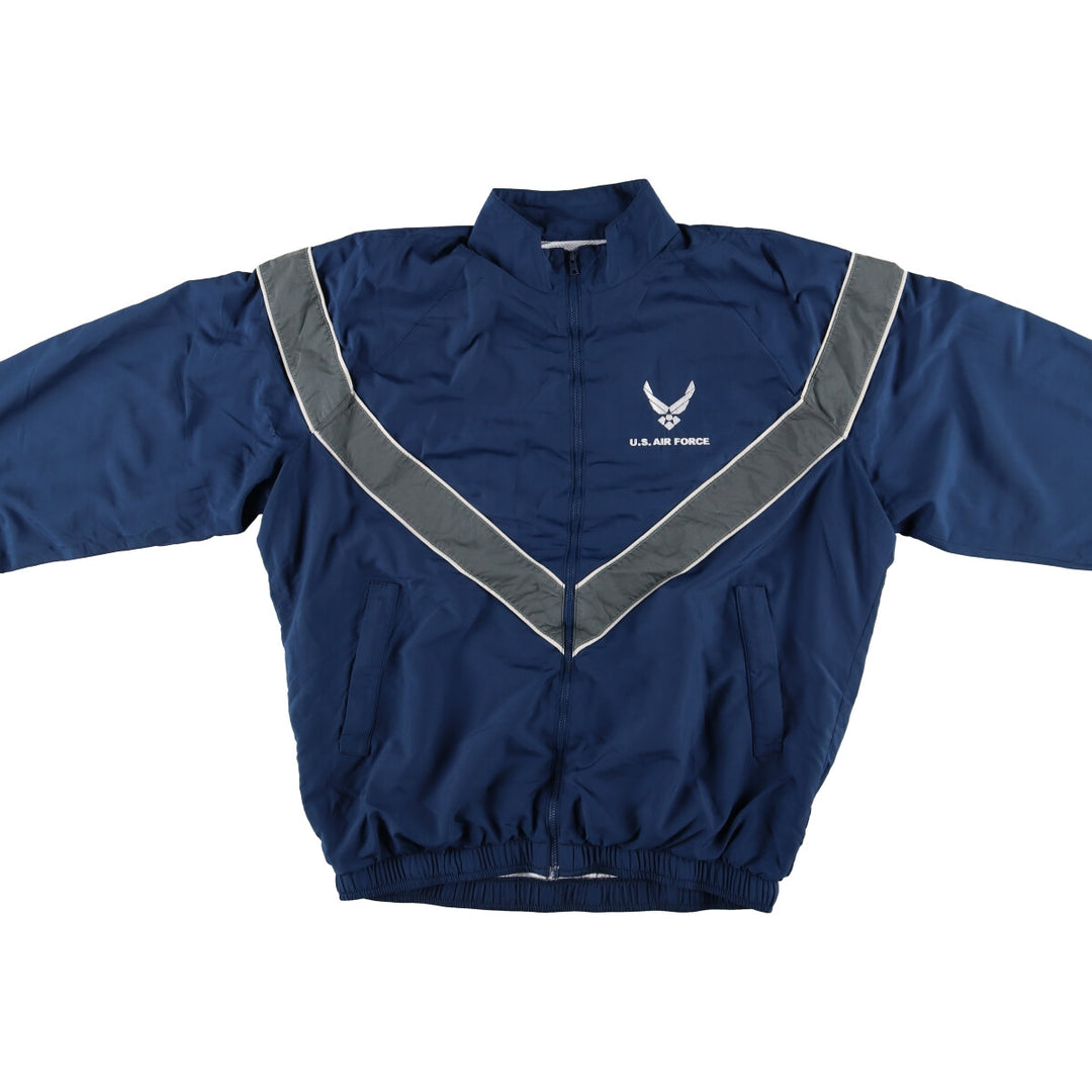 Genuine US military USAIR FORCE PTU training jacket windbreaker made in USA SMALL/LONG equivalent to men's S /eaa515232