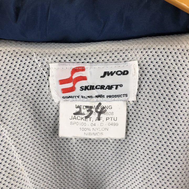 Genuine US military USAIR FORCE SKILCRAFT PTU training jacket nylon jacket made in USA MEDIUM LONG men's M equivalent /eaa515235