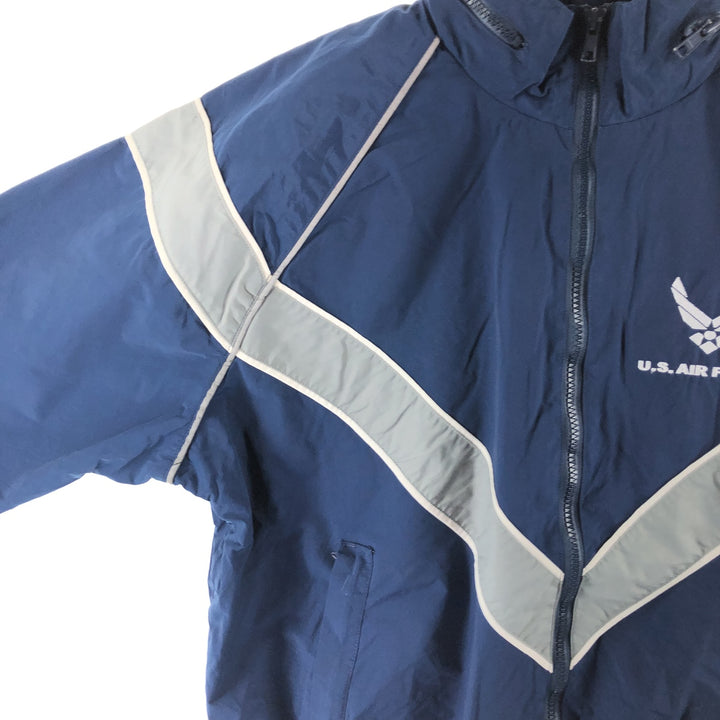 Genuine US military USAIR FORCE SKILCRAFT PTU training jacket nylon jacket made in USA MEDIUM LONG men's M equivalent /eaa515235