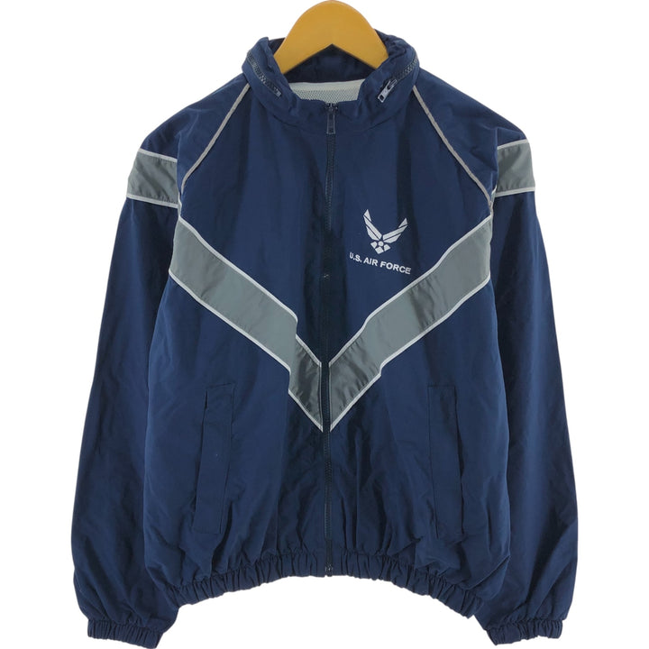 00'S US Military Genuine USAIR FORCE PTU Training Jacket Nylon Jacket Made in USA SMALL/SHORT Men's S equivalent /eaa515242