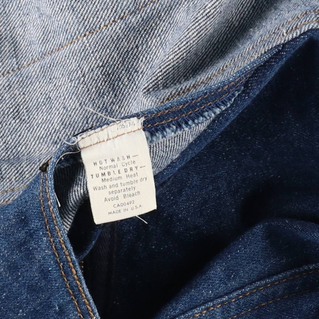 70'S Lee reversible denim jacket, denim jacket, made in USA, men's size S, vintage /eaa515249