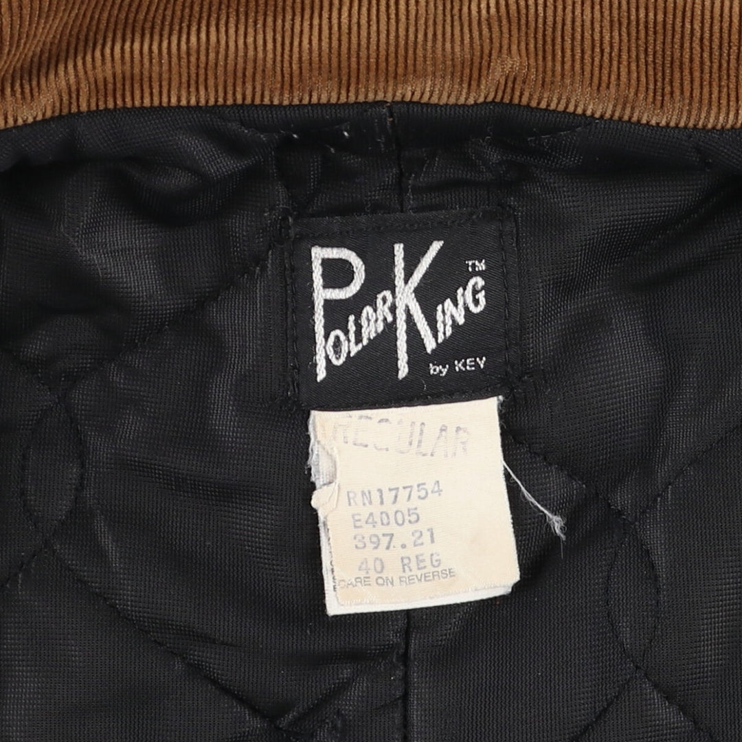 Key POLAR KING Traditional Coat Type Duck Work Jacket Men's XL Vintage /eaa515260