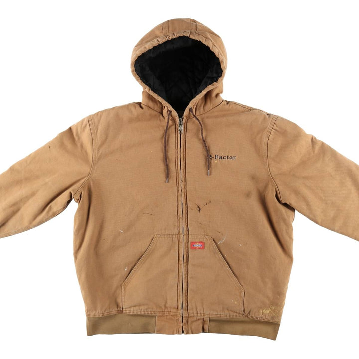 Dickies Active Jacket Type Padded Duck Full Zip Hoodie Men's XL / eaa515271