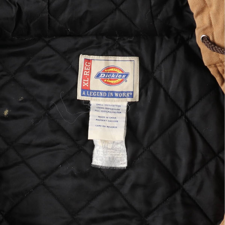 Dickies Active Jacket Type Padded Duck Full Zip Hoodie Men's XL / eaa515271