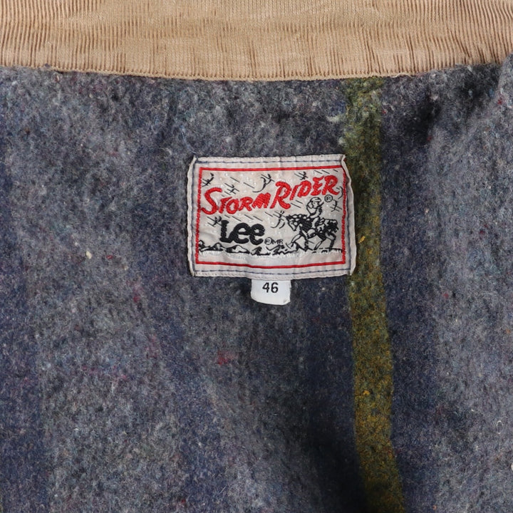 ~90'S Lee STORM RIDER denim jacket, G-jacket, men's size L, vintage /eaa515274