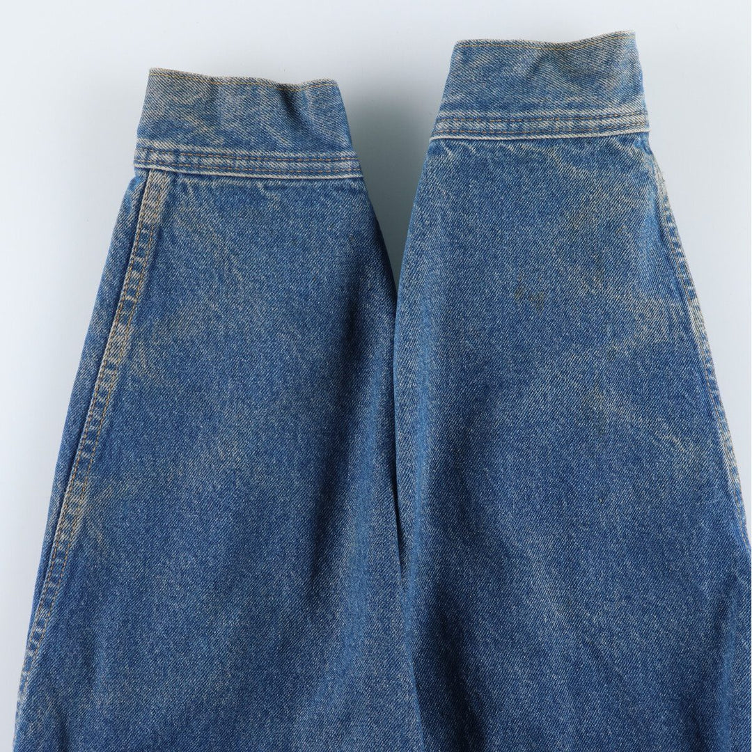 ~90'S Lee STORM RIDER denim jacket, G-jacket, men's size L, vintage /eaa515274