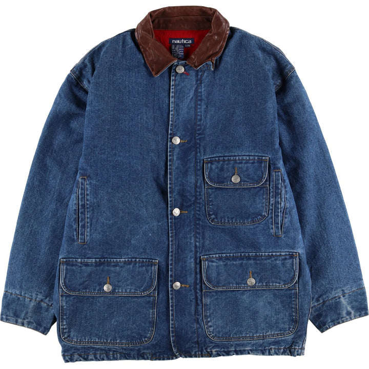 90'S NAUTICA Denim Coveralls, Men's XL Size, Vintage /eaa515276