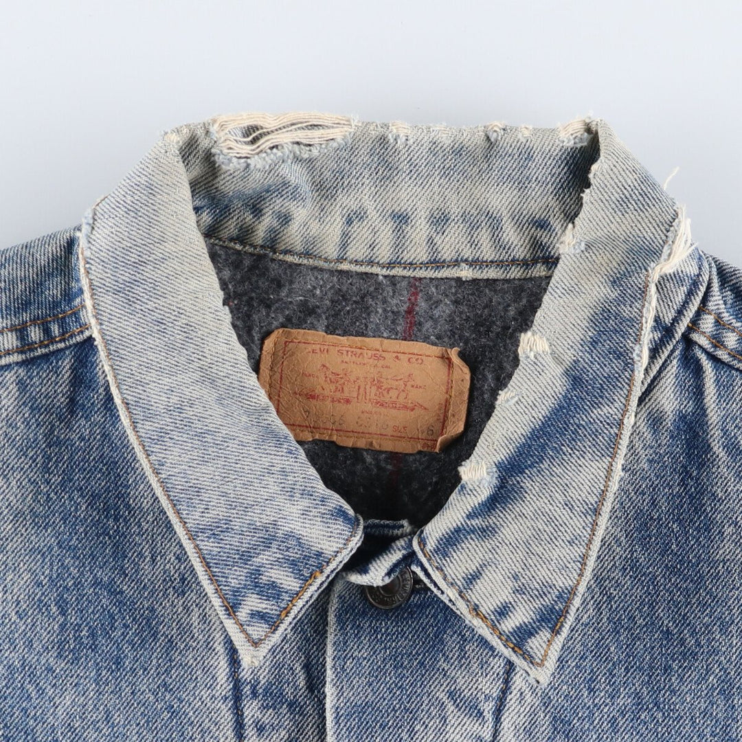 90'S Levi's 70506-0316 denim jacket, denim jacket, made in USA, men's size L, vintage /eaa515297