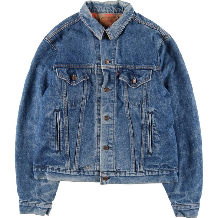 80'S Levi's 71411-0816 denim jacket, denim jacket, made in USA, men's size M, vintage /eaa515298