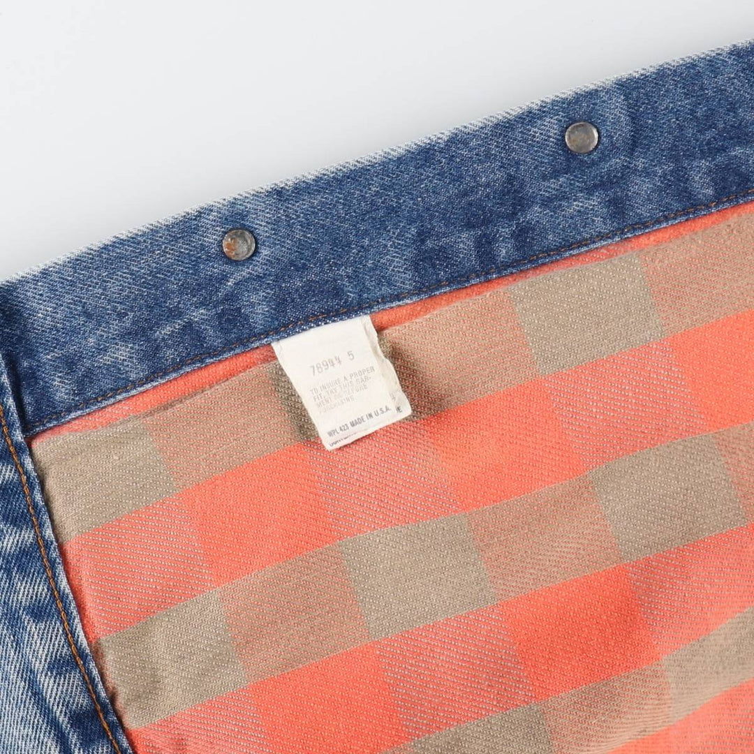 80'S Levi's 71411-0816 denim jacket, denim jacket, made in USA, men's size M, vintage /eaa515298