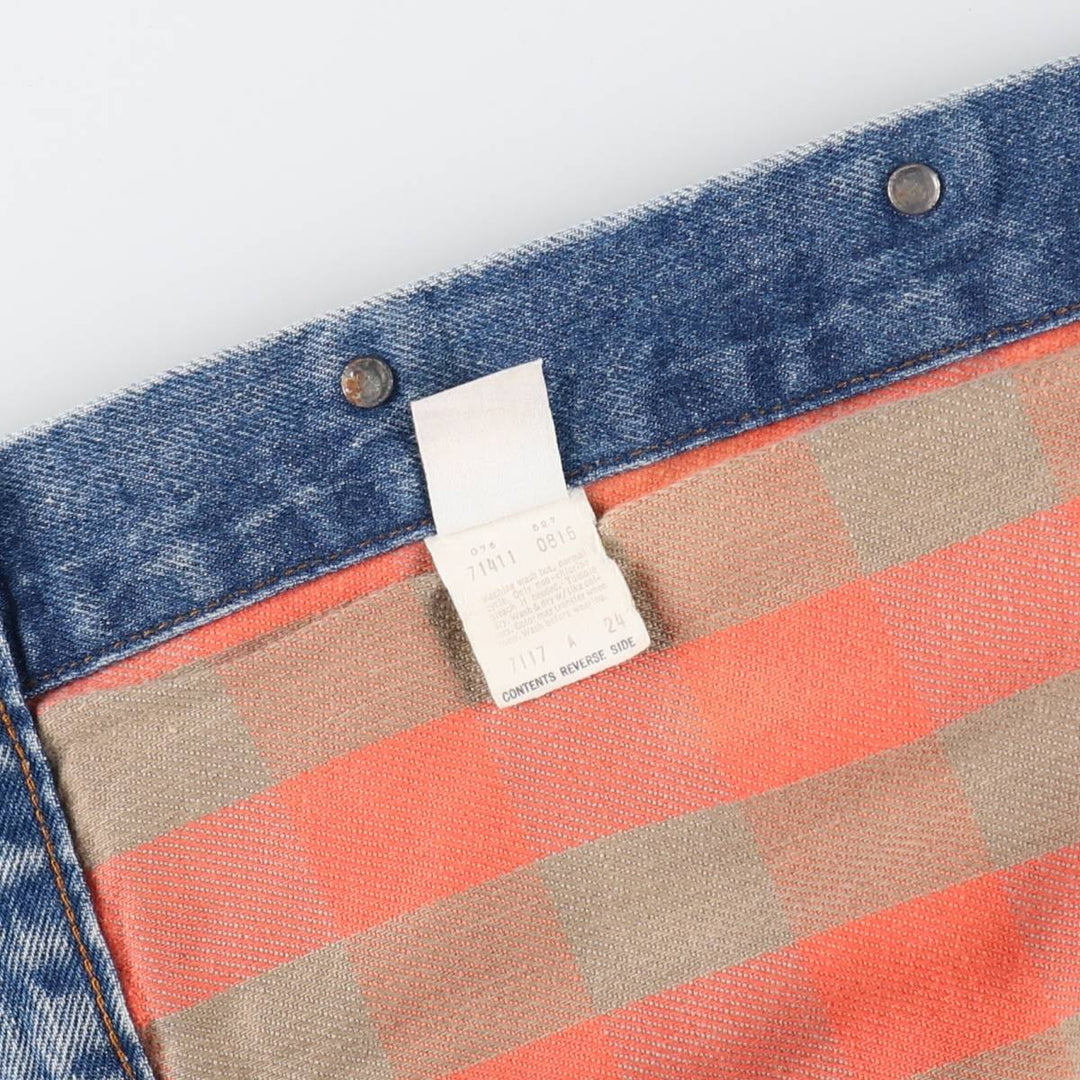 80'S Levi's 71411-0816 denim jacket, denim jacket, made in USA, men's size M, vintage /eaa515298