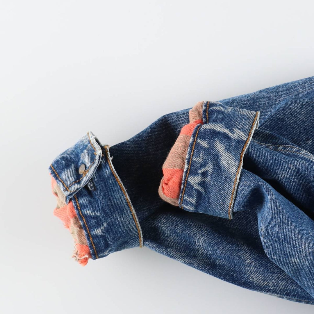 80'S Levi's 71411-0816 denim jacket, denim jacket, made in USA, men's size M, vintage /eaa515298