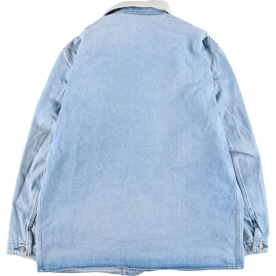 70s~80'S LLBean Hunting Denim Jacket Men's Size L Vintage /eaa515320