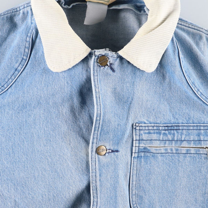 70s~80'S LLBean Hunting Denim Jacket Men's Size L Vintage /eaa515320