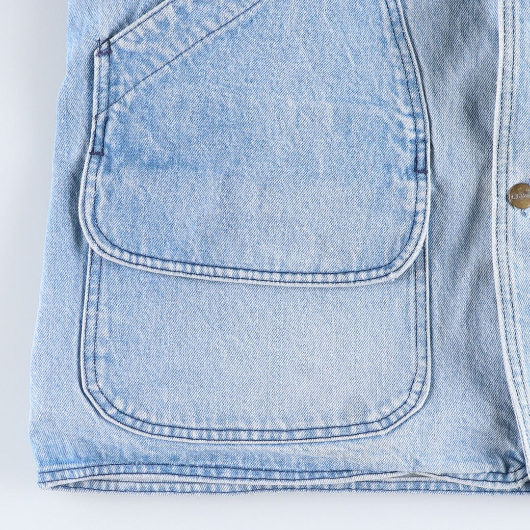 70s~80'S LLBean Hunting Denim Jacket Men's Size L Vintage /eaa515320