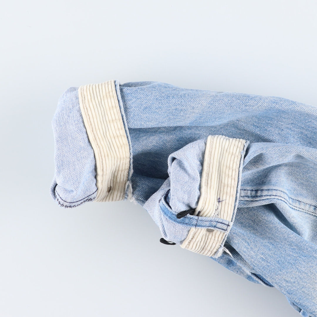 70s~80'S LLBean Hunting Denim Jacket Men's Size L Vintage /eaa515320