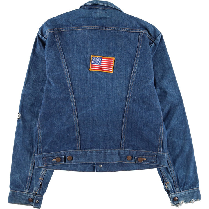 60s-70'S Maverick Blue Bell Honda Yamaha Denim Jacket G-Jean Made in USA Men's XS Vintage /eaa515323