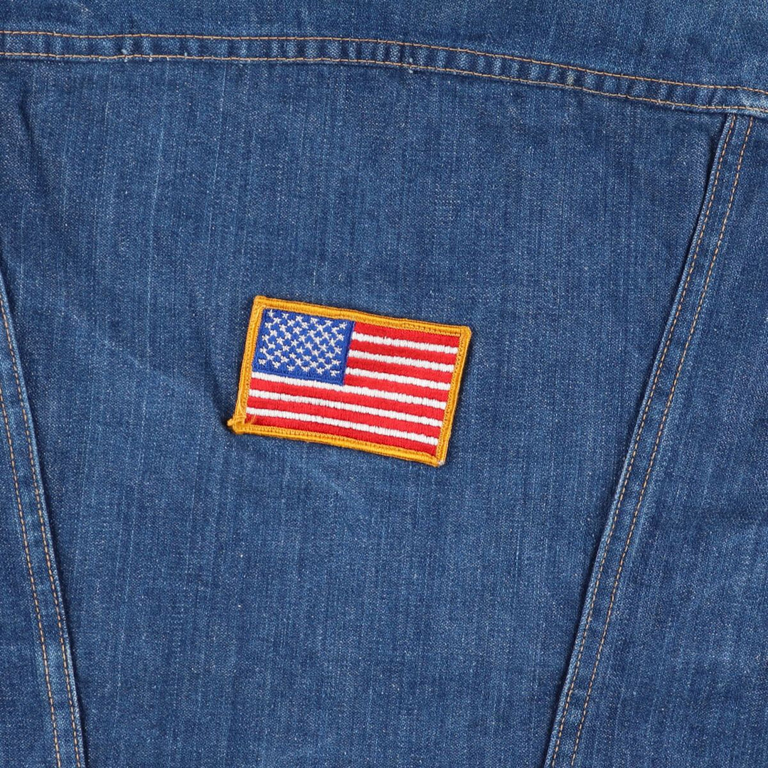 60s-70'S Maverick Blue Bell Honda Yamaha Denim Jacket G-Jean Made in USA Men's XS Vintage /eaa515323