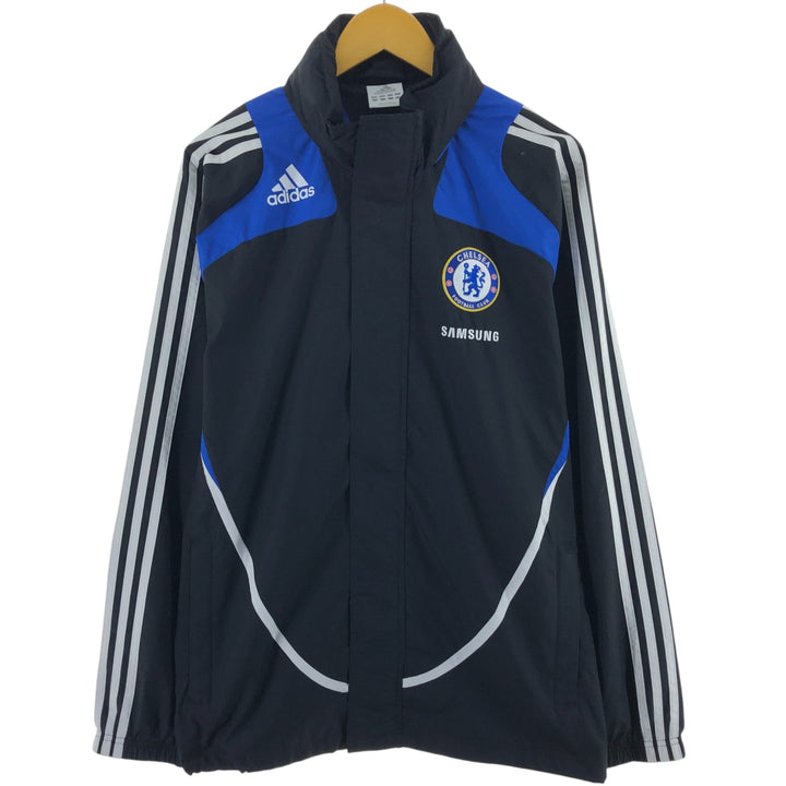 00'S adidas Premier League Chelsea FC Ripstop Back Logo Windbreaker Men's L size / eaa515500