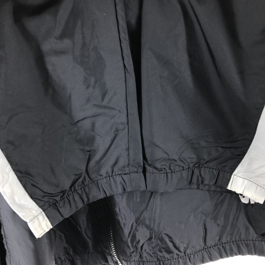 00s~ Reebok NFL LAS VEGAS RAIDERS Las Vegas Raiders back logo nylon jacket men's XL equivalent /eaa515503