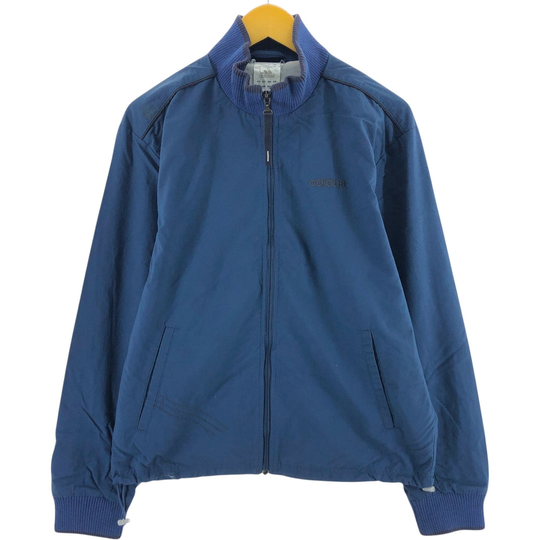2000'S Adidas nylon jacket, men's size M Nylon blue type Vintage Second Hand