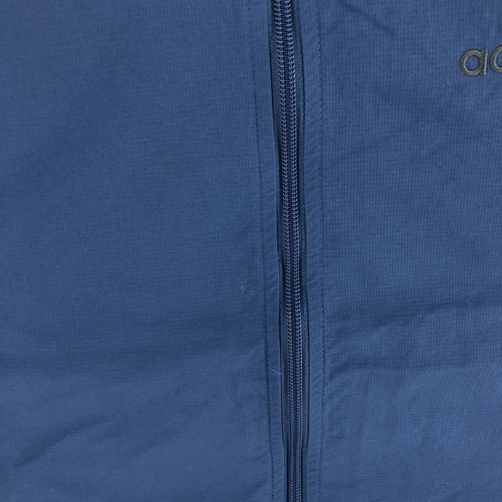 2000'S Adidas nylon jacket, men's size M Nylon blue type Vintage Second Hand