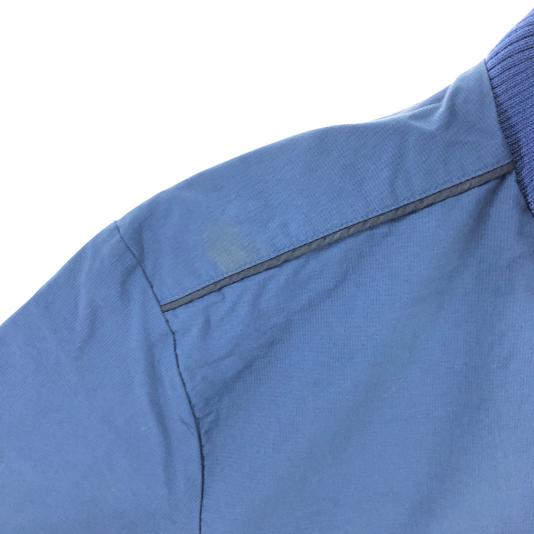 2000'S Adidas nylon jacket, men's size M Nylon blue type Vintage Second Hand