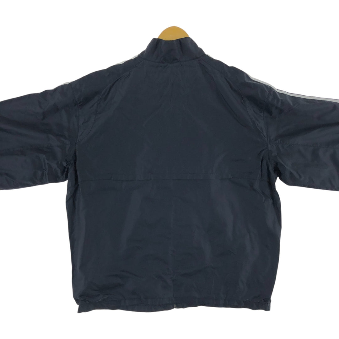 00'S Adidas nylon jacket, men's XL size Nylon black type Vintage Second Hand