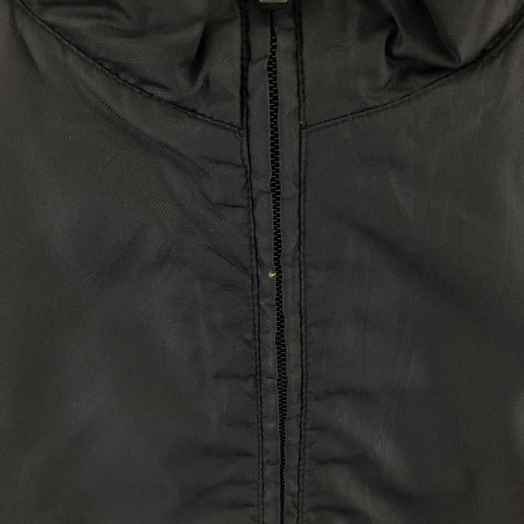 00'S Adidas nylon jacket, men's XL size Nylon black type Vintage Second Hand