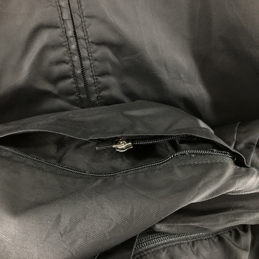 00'S Adidas nylon jacket, men's XL size Nylon black type Vintage Second Hand