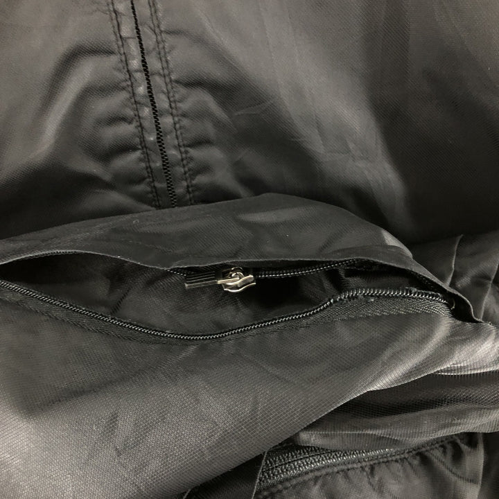 00'S Adidas nylon jacket, men's XL size Nylon black type Vintage Second Hand