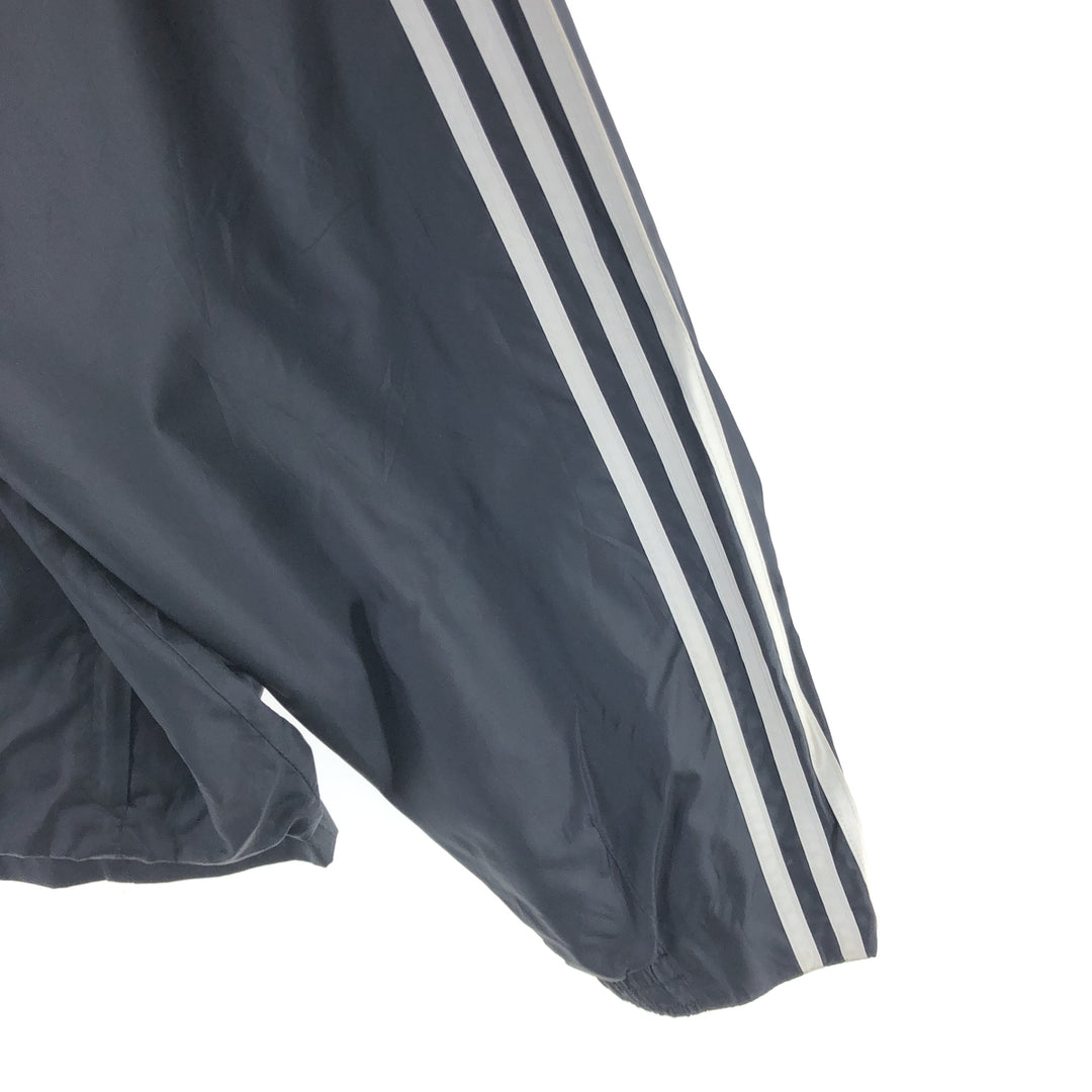 00'S Adidas nylon jacket, men's XL size Nylon black type Vintage Second Hand