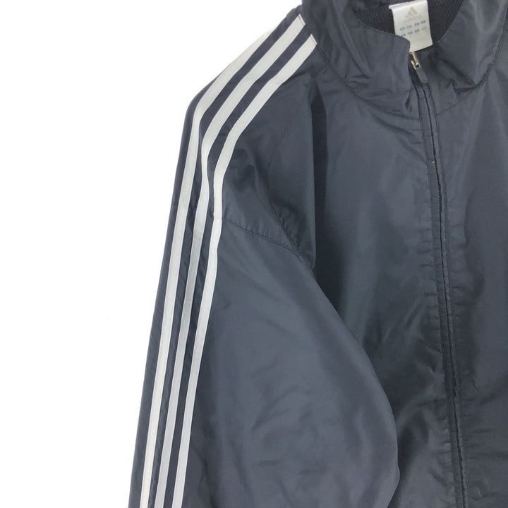 00'S Adidas nylon jacket, men's XL size Nylon black type Vintage Second Hand