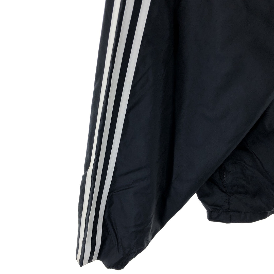00'S Adidas nylon jacket, men's XL size Nylon black type Vintage Second Hand