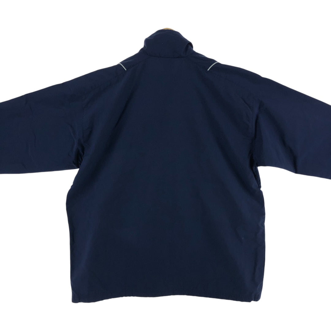 00'S Nike Windbreaker Men's M size polyester navy blue type Vintage Second Hand