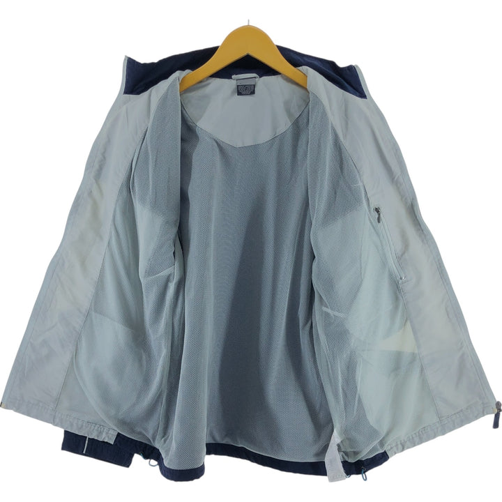 00'S Nike Windbreaker Men's M size polyester navy blue type Vintage Second Hand