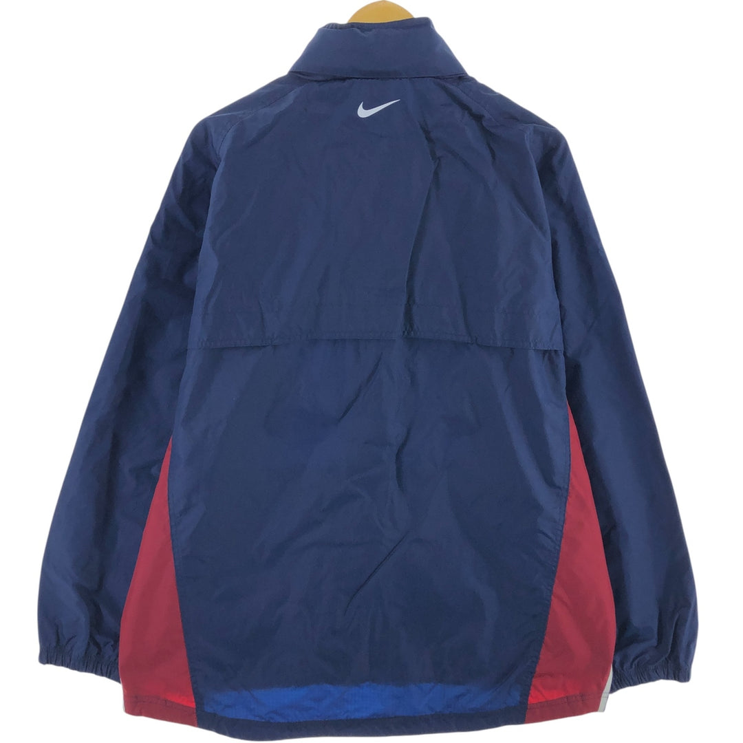 00'S Nike Nylon Jacket Men's Size L Nylon navy blue type Vintage Second Hand