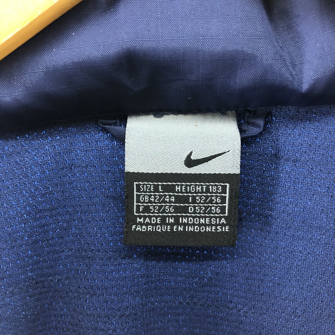 00'S Nike Nylon Jacket Men's Size L Nylon navy blue type Vintage Second Hand