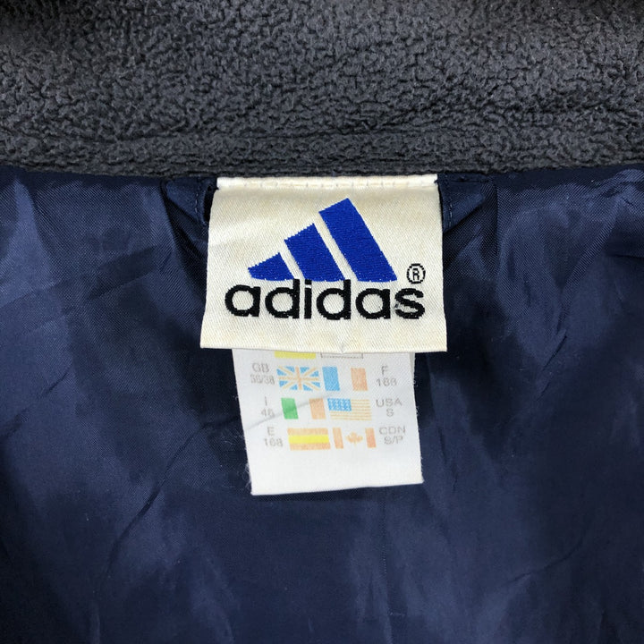00'S adidas windbreaker, men's size L polyester navy blue type Vintage Second Hand