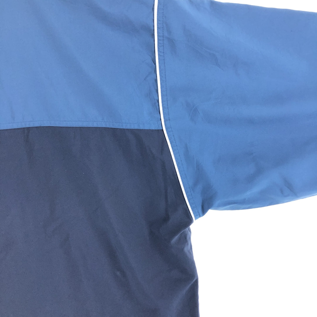 00'S adidas windbreaker men's XL size polyester navy blue type Vintage Second Hand