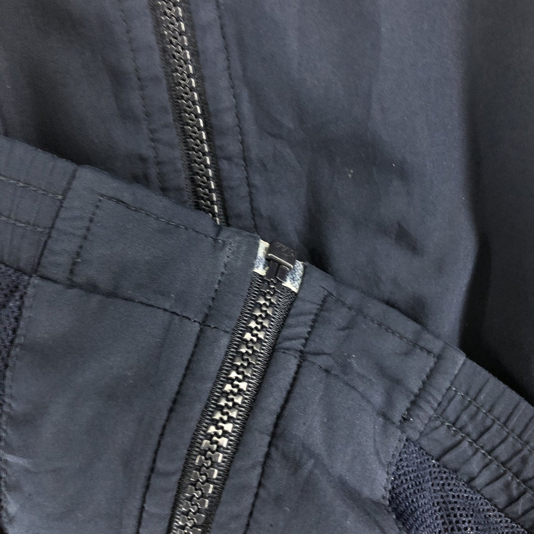 00'S adidas windbreaker men's XL size polyester navy blue type Vintage Second Hand