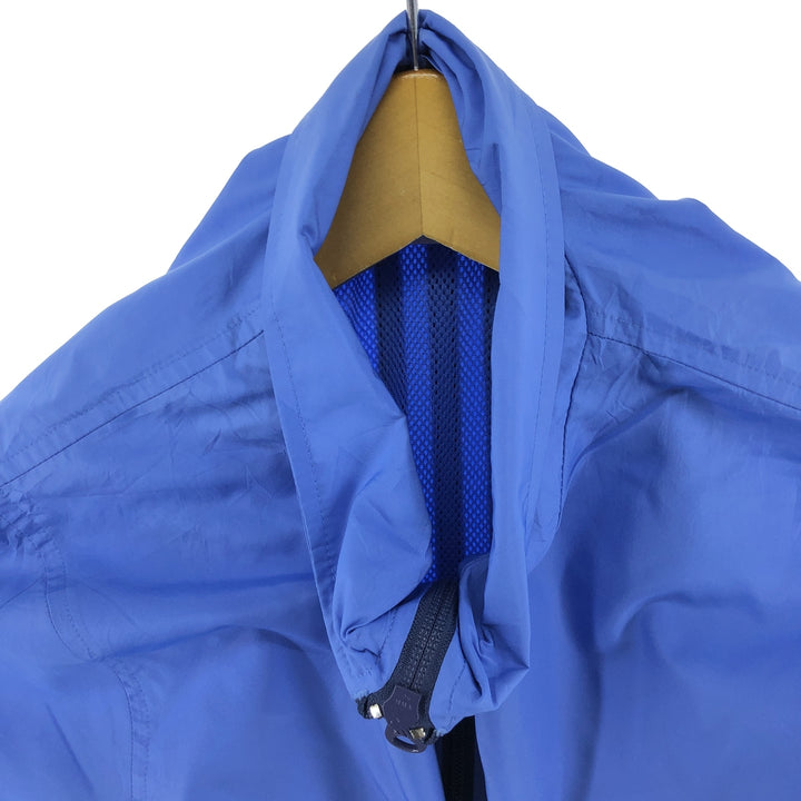 00'S adidas windbreaker, men's size M polyester navy blue type Vintage Second Hand
