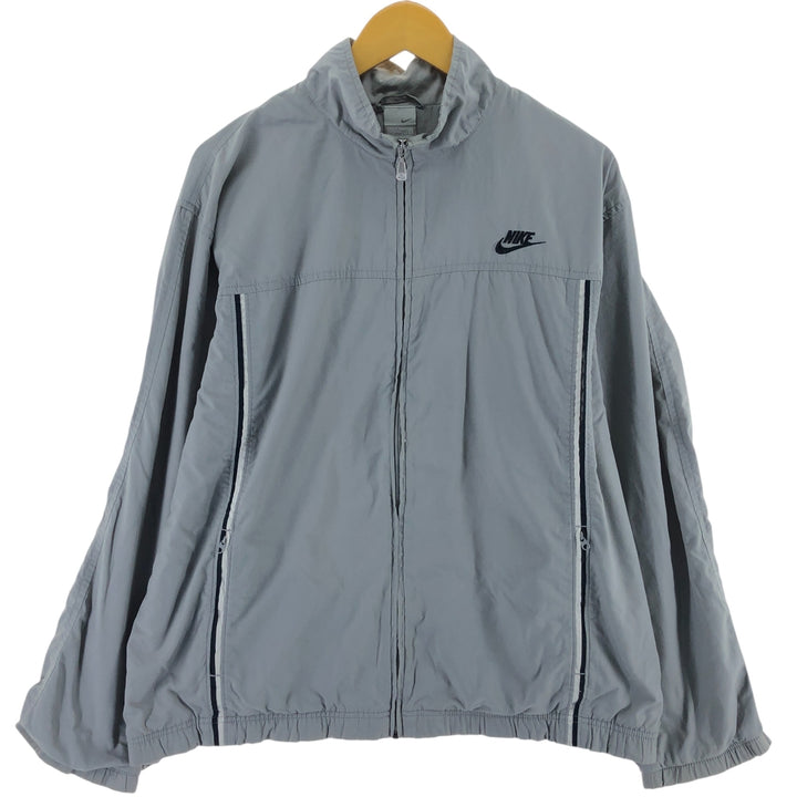 00'S Nike Windbreaker Men's XL polyester gray type Vintage Second Hand