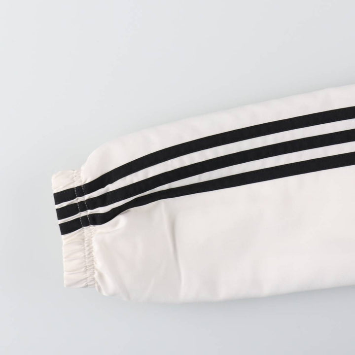 00'S adidas windbreaker, men's size M polyester white type Vintage Second Hand