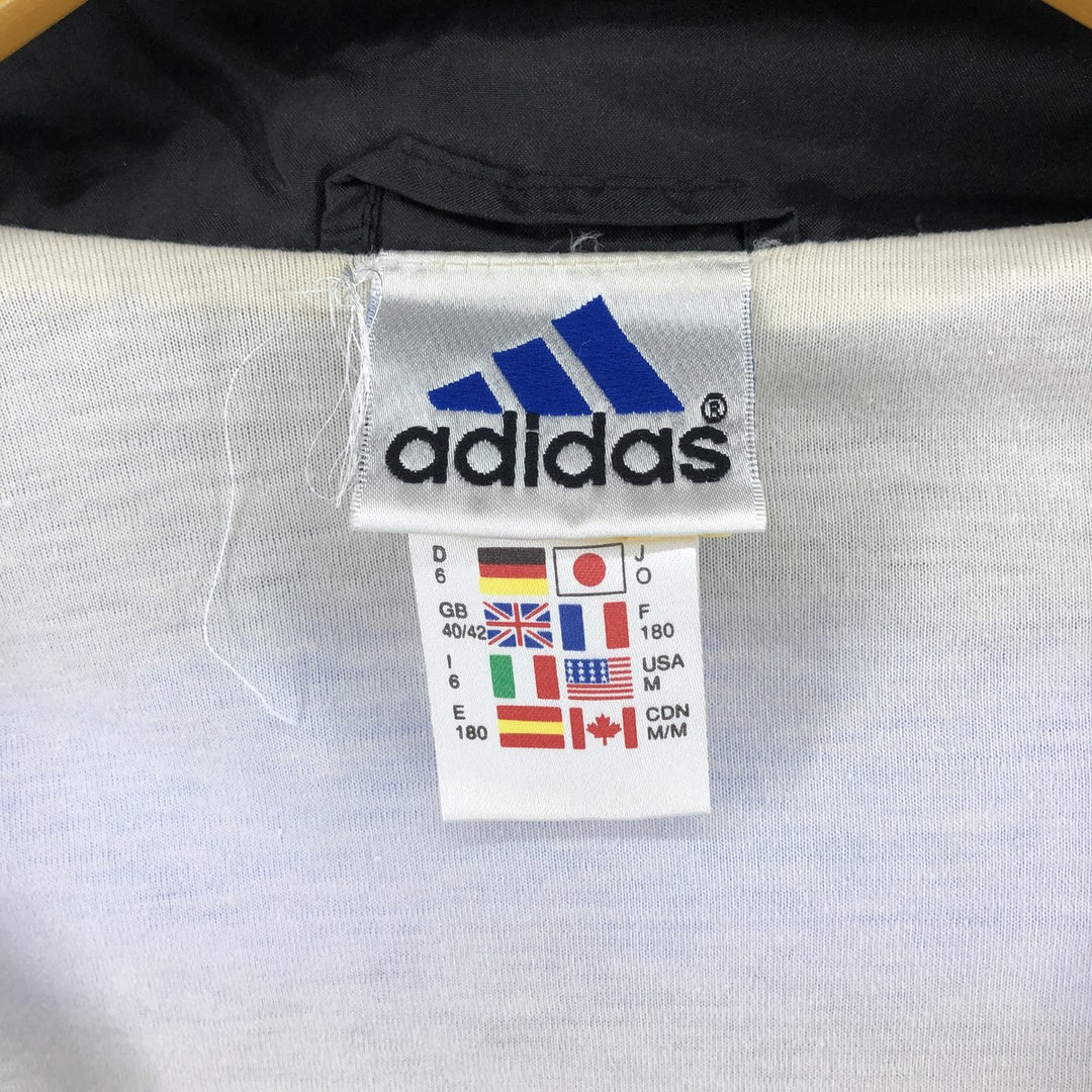 00'S adidas windbreaker men's XL size polyamide black type Vintage Second Hand