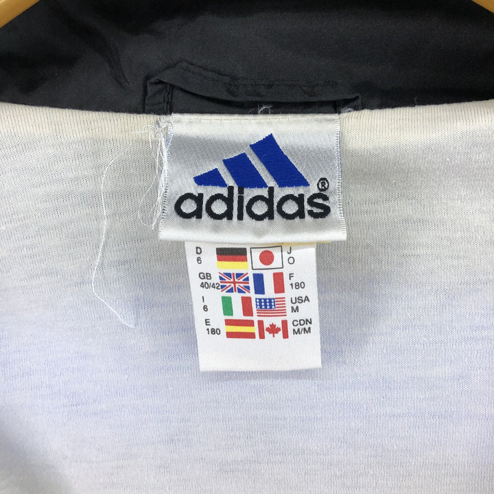 00'S adidas windbreaker men's XL size polyamide black type Vintage Second Hand